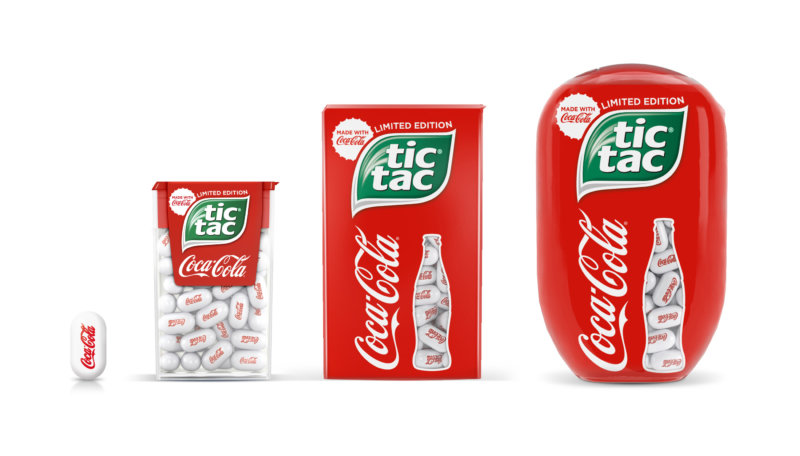 Tic Tac со вкусом Coca-Cola