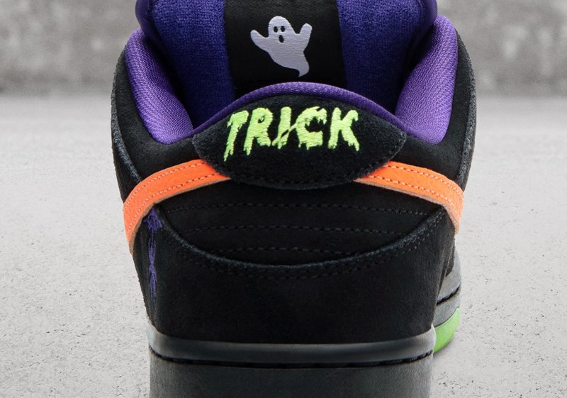 Nike SB Dunk Low «Night of Mischief» — сделано для Хеллоуина
