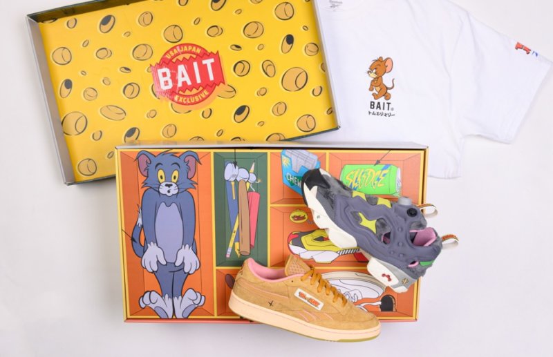 Эксклюзивный набор The Tom & Jerry Sneaker Kit от BAIT