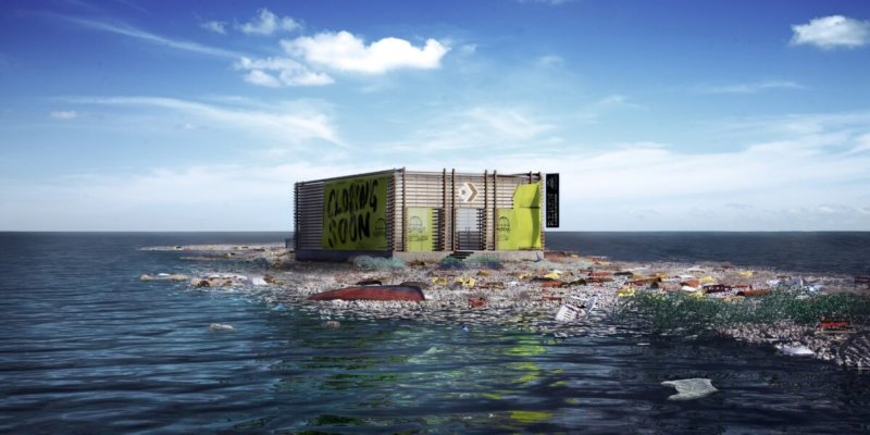 Converse откроет виртуальный магазин на мусорном острове посреди океана