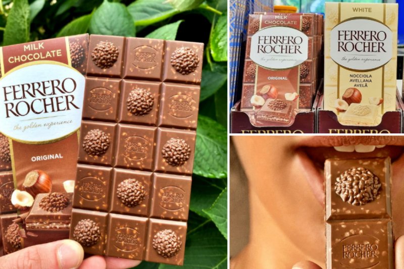 Ferrero Rocher Chocolate Bars Release