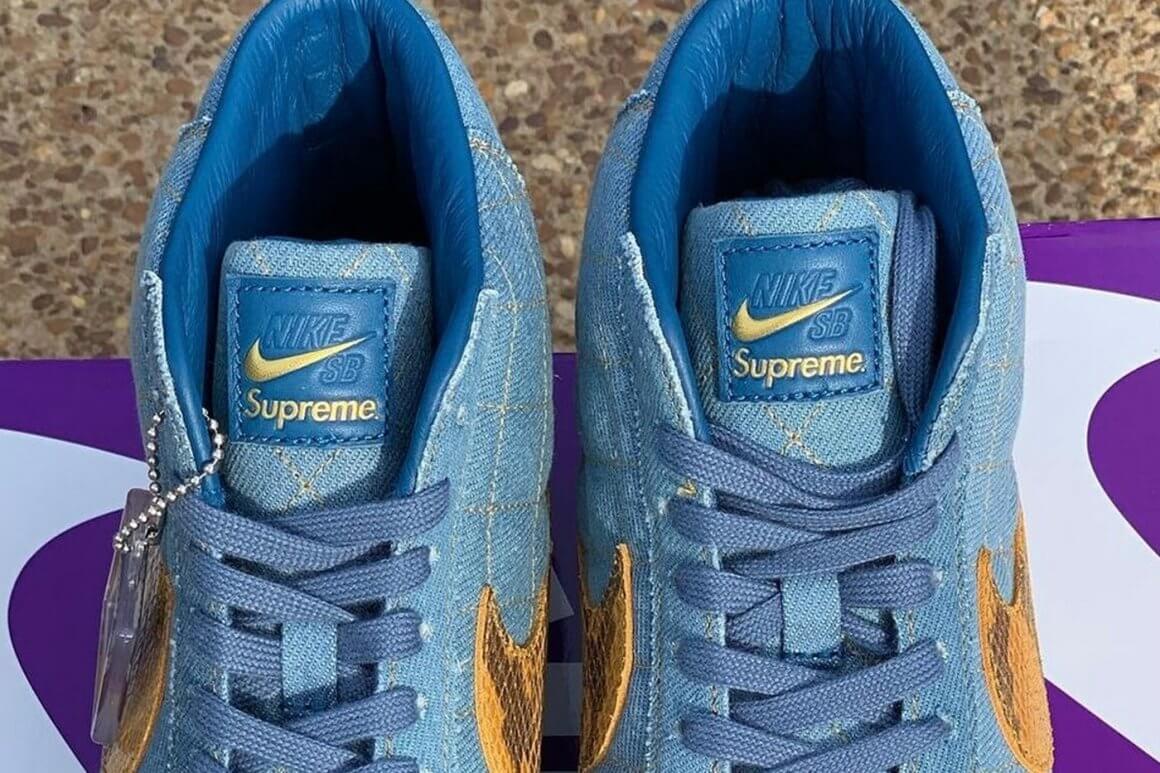 Supreme x Nike SB Blazer Mid Images, Release Info